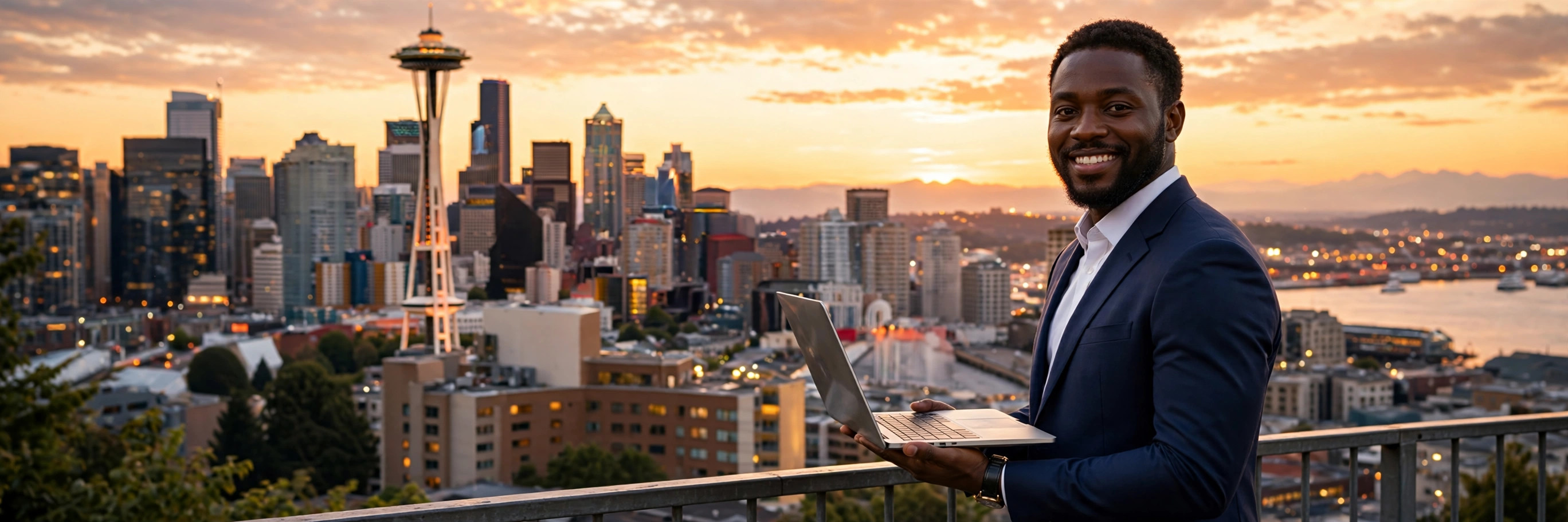 Somali entrepreneur in Seattle